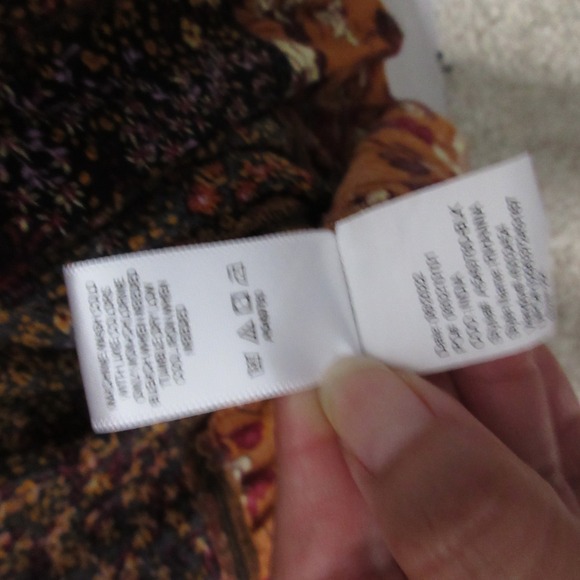 Logo Lori Goldstein Top Duster 2X Floral Boho Lace Limited Edition Cottage Core - Picture 7 of 10